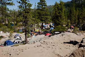 Camping on the Rubicon Trail